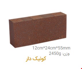 انواع آجر نسوز نما (سمیرم)